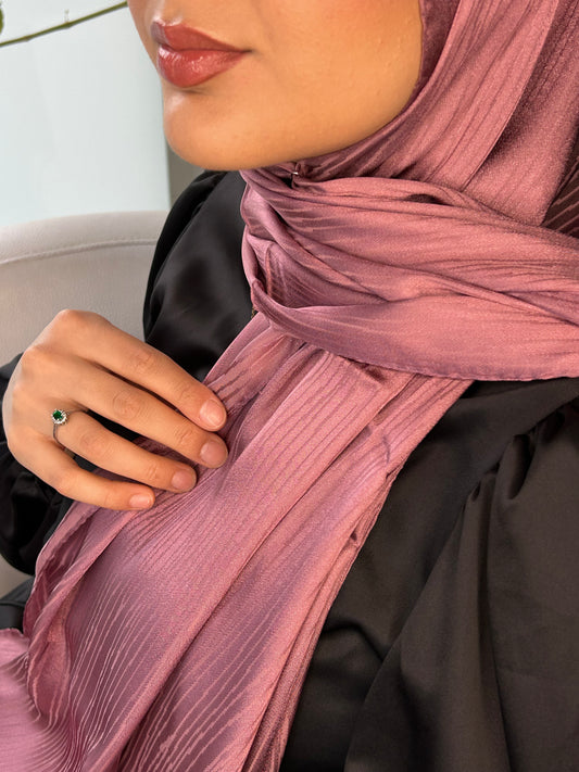 Zebra silk hijab