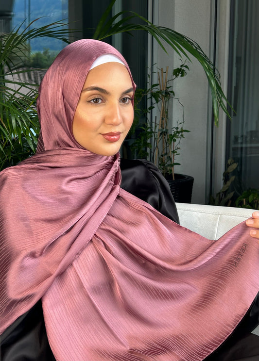 Zebra silk hijab