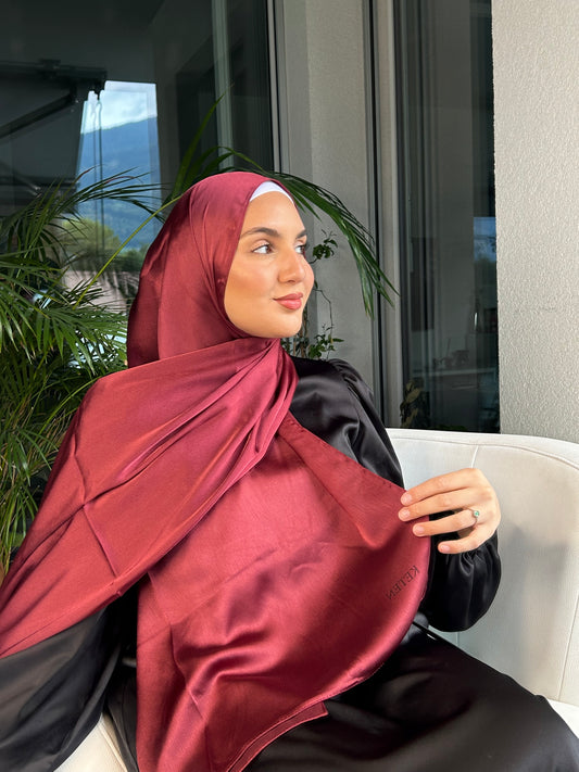 Silk hijab