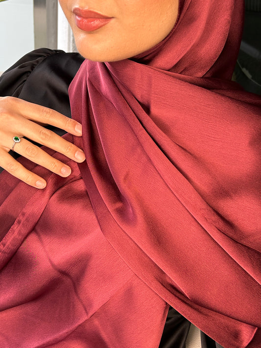 Silk hijab
